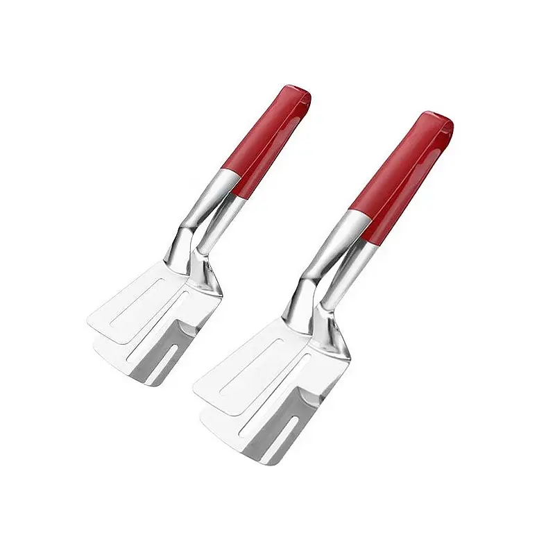 Multifunctional Food Tongs Durable Frying Shovel Clip Stainless Steel Beef Bread Clip Fried Fish Shovel Household Kitchenware