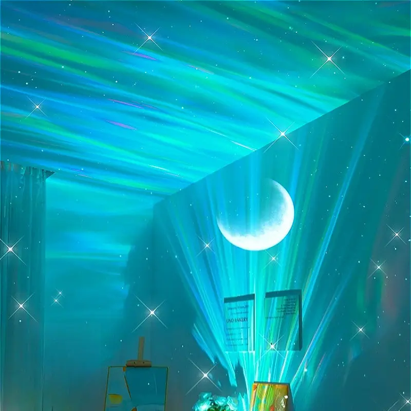 Starry Ambient Light Star Moon Lamp Galaxy Light Sky Galaxy Projector Galaxy Projector Novelty Night Light Bedroom Decoration