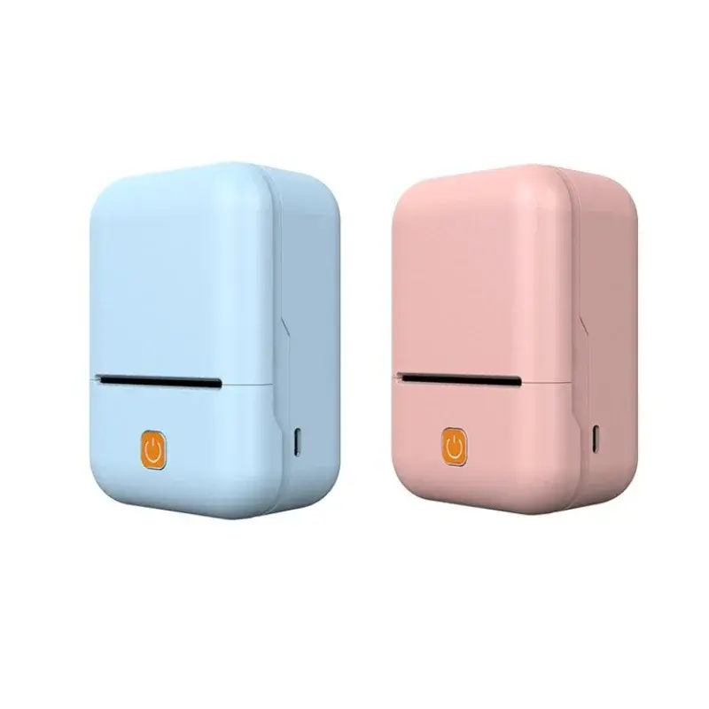 Portable Label Thermal Printer Mini Printer Wireless Bluetooth Label Printer Inkless Labeling Machine Mini Label Maker Sticker