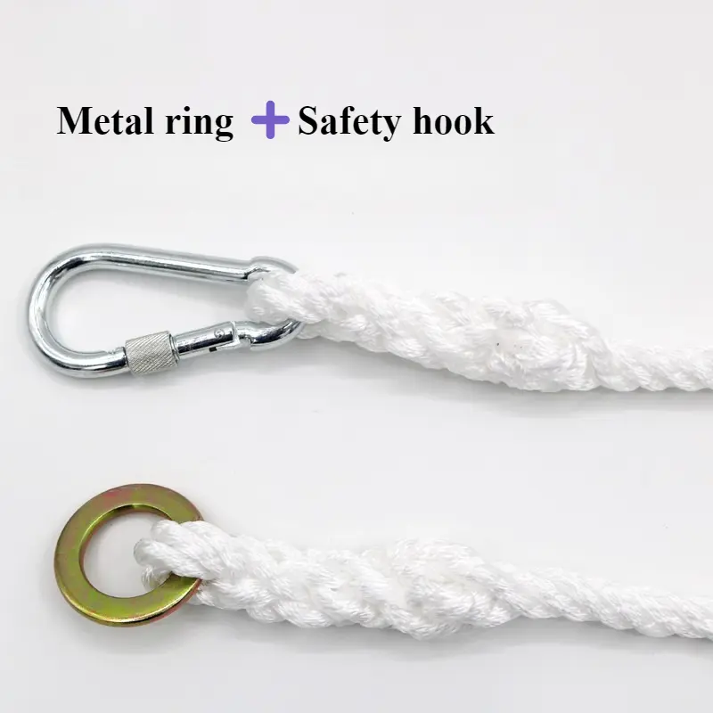 Outdoor Rock Climbing Safety Rope 10m Climbing Safety Rope Thickened Safety Life Rope for Rock Climbing Firefighting Activities