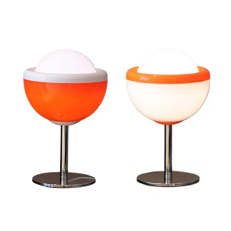 Table Lamp Living Room Desktop Decorative Light Bedroom Bedside Lamp Study Simple Atmosphere Retro Standing Lamp Home Decoration