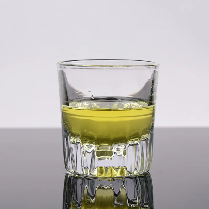 120ml/145ml Whiskey Glass Thick Bottomed Wine Glass Outdoor Picnic Creative Spirits Cup Classic Brandy Glass Outdoor Tableware