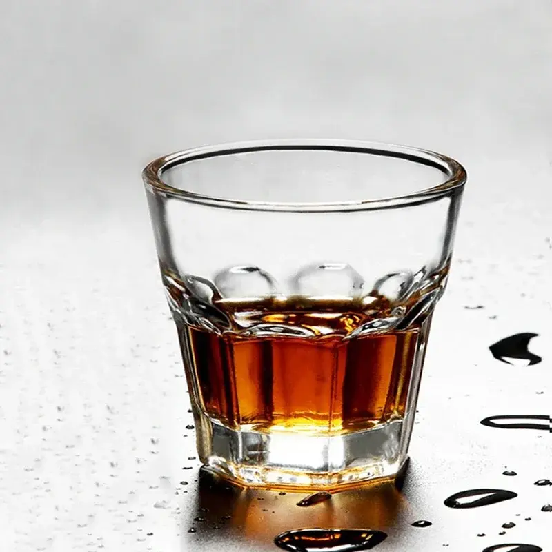 145ml/240ml Classic Whiskey Glass Party Foreign Wine Glass Luxury Wine Glass Transparent Cocktail Glass Bar Thick Cold Drink Cup