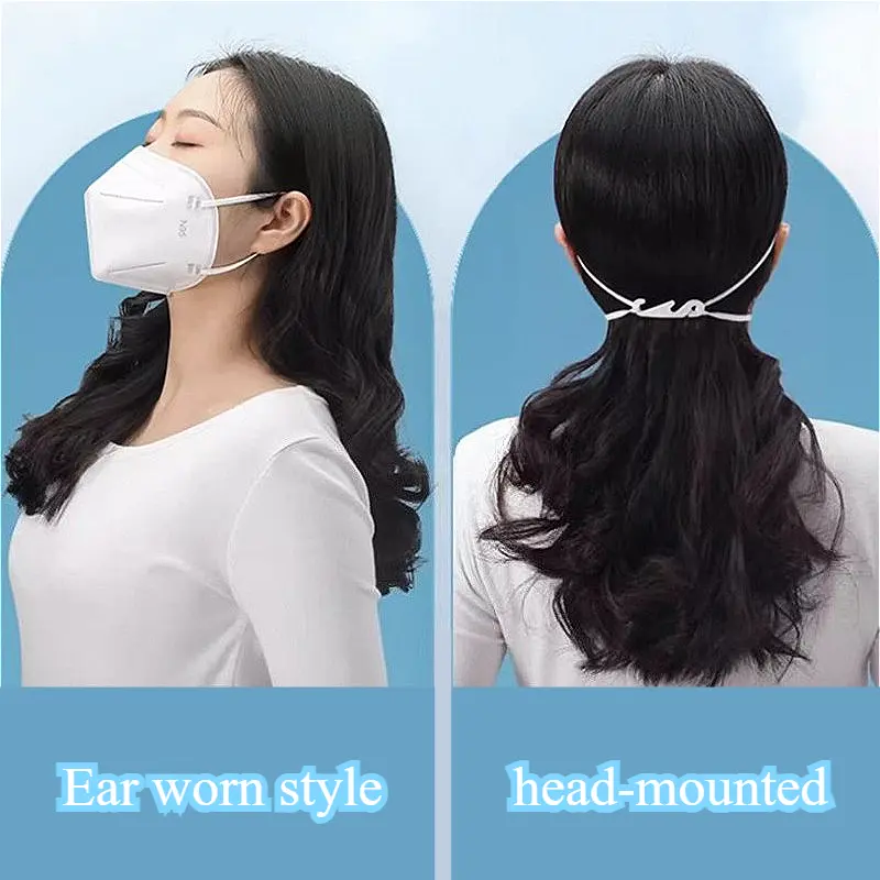10pcs KN95 Masks Dust Mask Breathable Disposable Protective Mask N95 Face Mask Outdoor Health Safety Protective KN95 Facemask