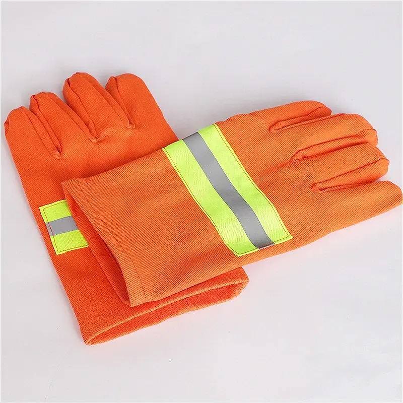 Protective Gloves Fire Gloves Wear-Resistance Non-slip Thicken Safety Gloves for Protect Hand Wrist and Against Scratches Tools