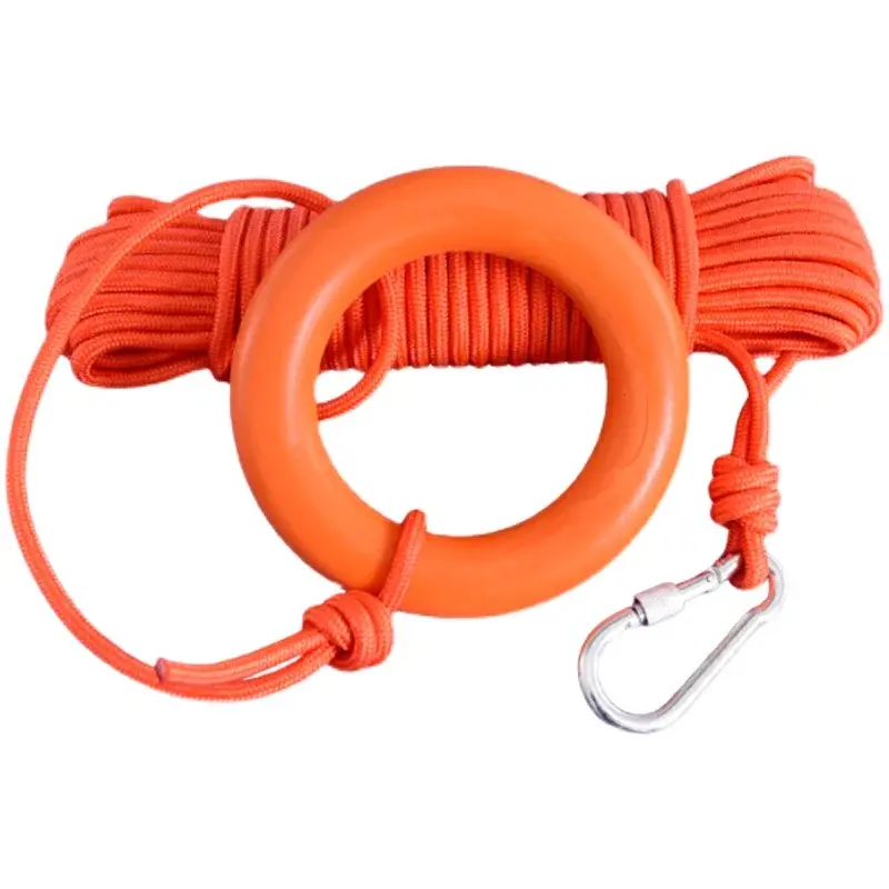 28m Water Floating Lifesaving Rope Strong Reflective Buoyant Throw Rope Professional with Bracelet Swimming Safety Accessories