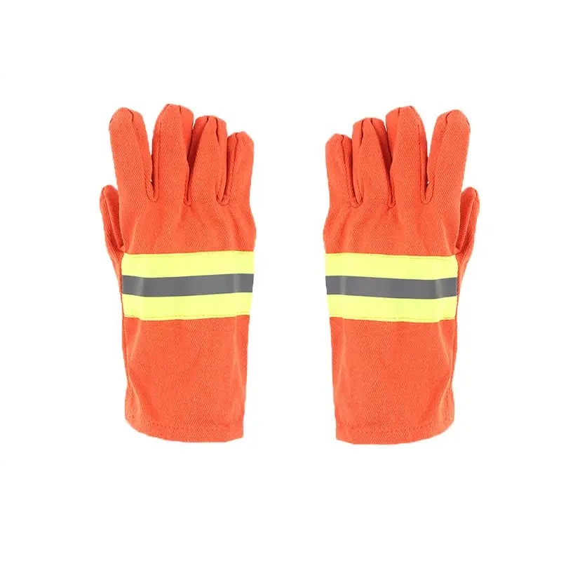 Protective Gloves Fire Gloves Wear-Resistance Non-slip Thicken Safety Gloves for Protect Hand Wrist and Against Scratches Tools