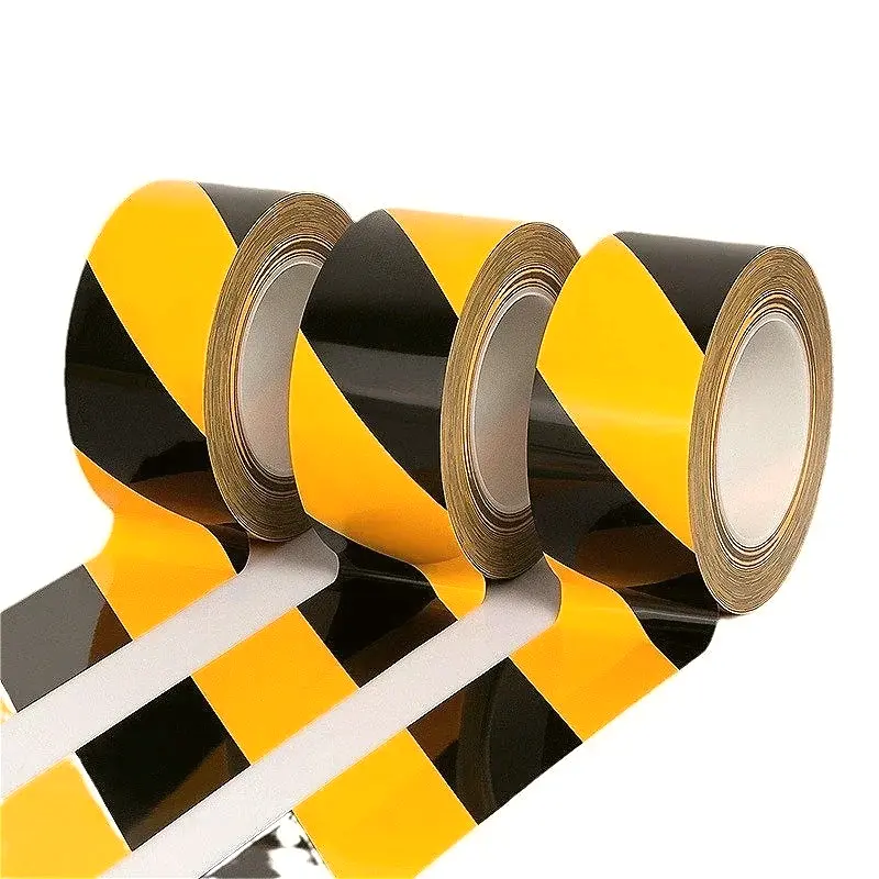 5cm/10cm Width Reflective Tape Reflective Waterproof Tape Self-Adhesive Safety Warning Sticker for Truck Ground Safety Stickers