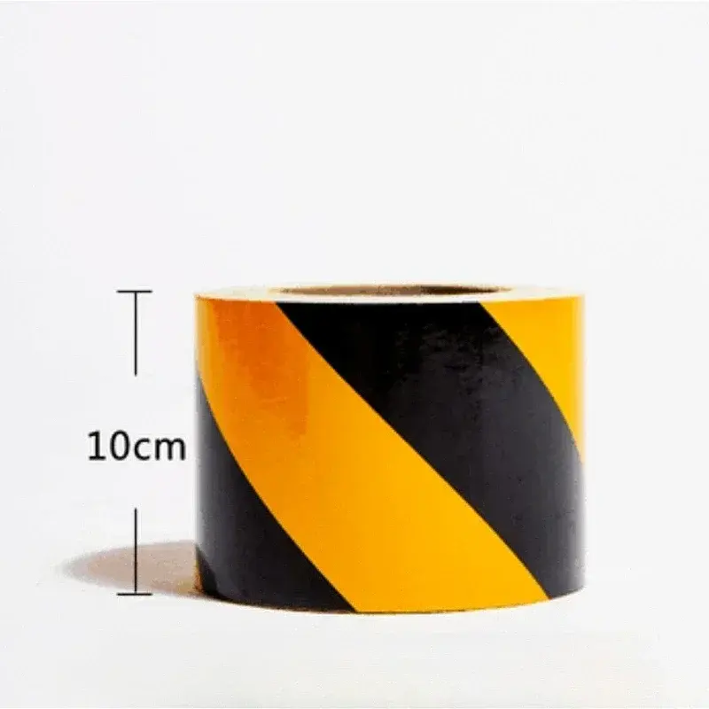 5cm/10cm Width Reflective Tape Reflective Waterproof Tape Self-Adhesive Safety Warning Sticker for Truck Ground Safety Stickers