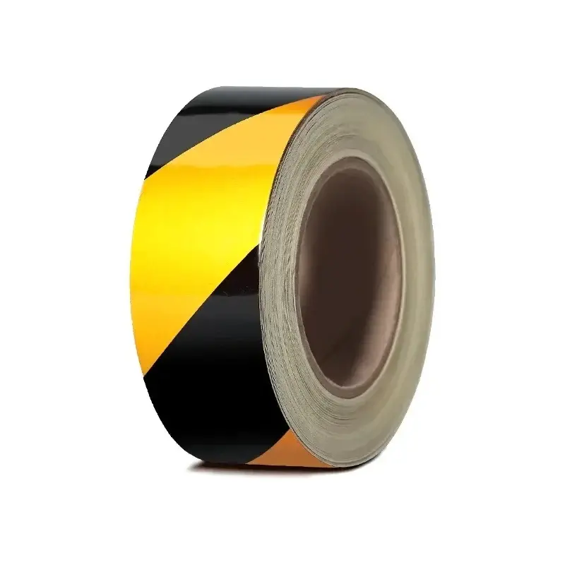 5cm/10cm Width Reflective Tape Reflective Waterproof Tape Self-Adhesive Safety Warning Sticker for Truck Ground Safety Stickers