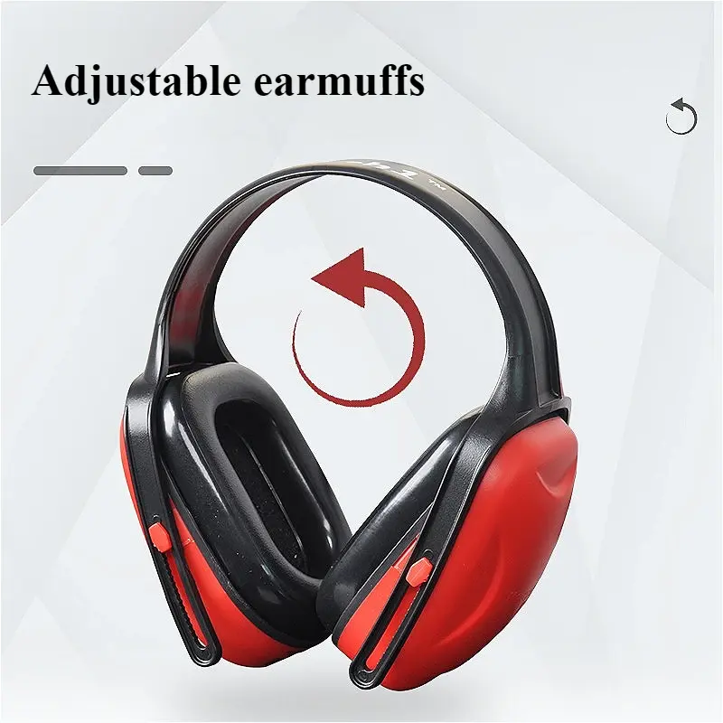 Noise Cancelling Earmuffs Home Noise Protection Ear Muffs Adjustable Sleeping Earphones Noise Earmuffs for Students Headphones