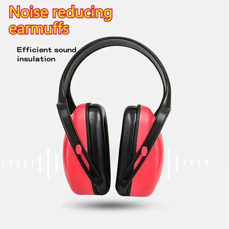 Noise Cancelling Earmuffs Home Noise Protection Ear Muffs Adjustable Sleeping Earphones Noise Earmuffs for Students Headphones