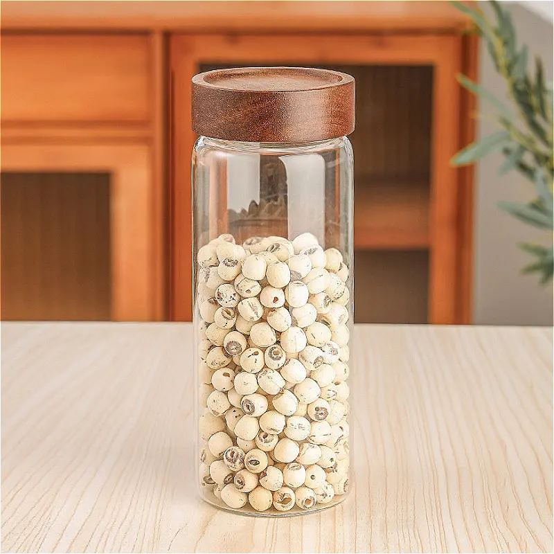 320ml/800ml/1200ml Coffee Beans Storage Container Sealed Bottle Candy Jar Home Kitchen Food Storage Bottle Kitchen Accessories