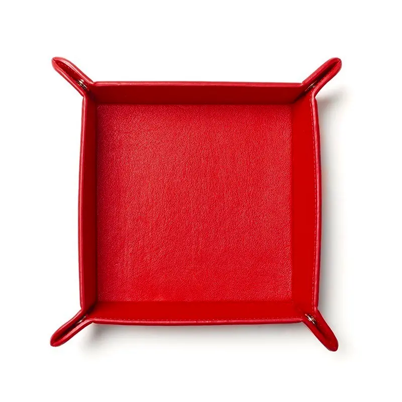 Dice Tray Game Dice Plate Foldable Dice Tray Household Storage Box Dice Box Board Game Dice Disc Accessories Key Storage Tray