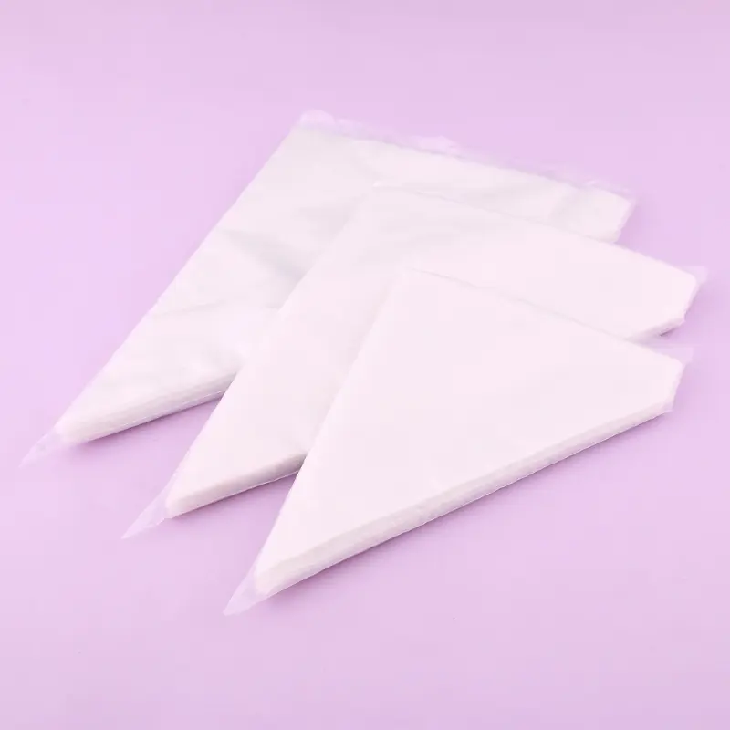 200pcs Pastry Bags Disposable Icing Bag Thick Piping Bag Baking Accessories and Tools Cake Baking Tools Cake Bakery Accessories