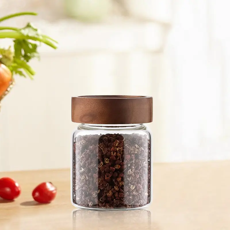 320ml/800ml/1200ml Coffee Beans Storage Container Sealed Bottle Candy Jar Home Kitchen Food Storage Bottle Kitchen Accessories