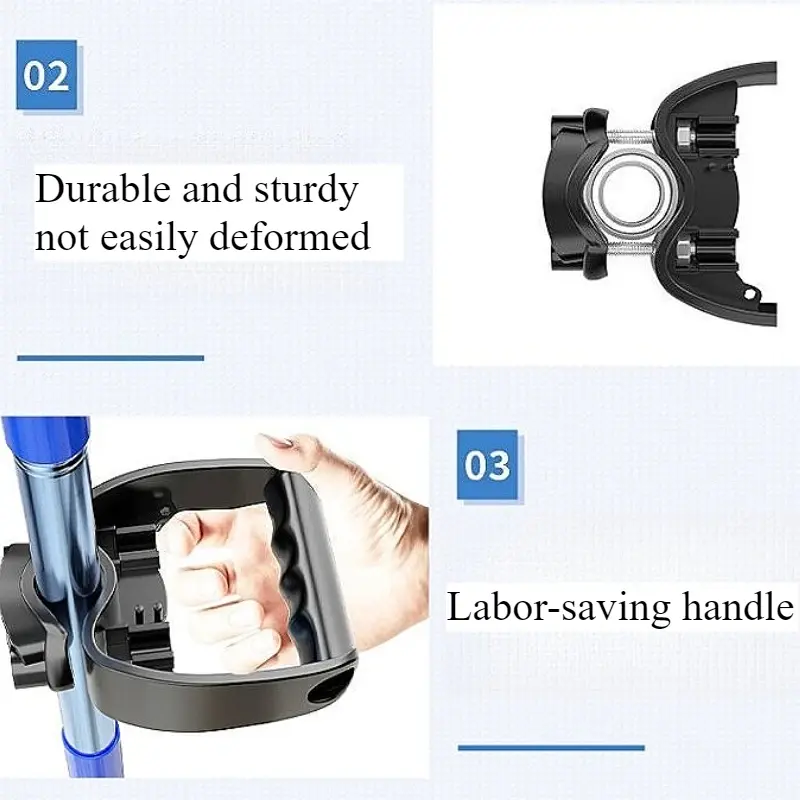 Labor-saving Handle Adjustable Handle Labor-Saving Ergonomic Shovel Work with Garden Garden Farm Shovels Rakes Tool Accessories