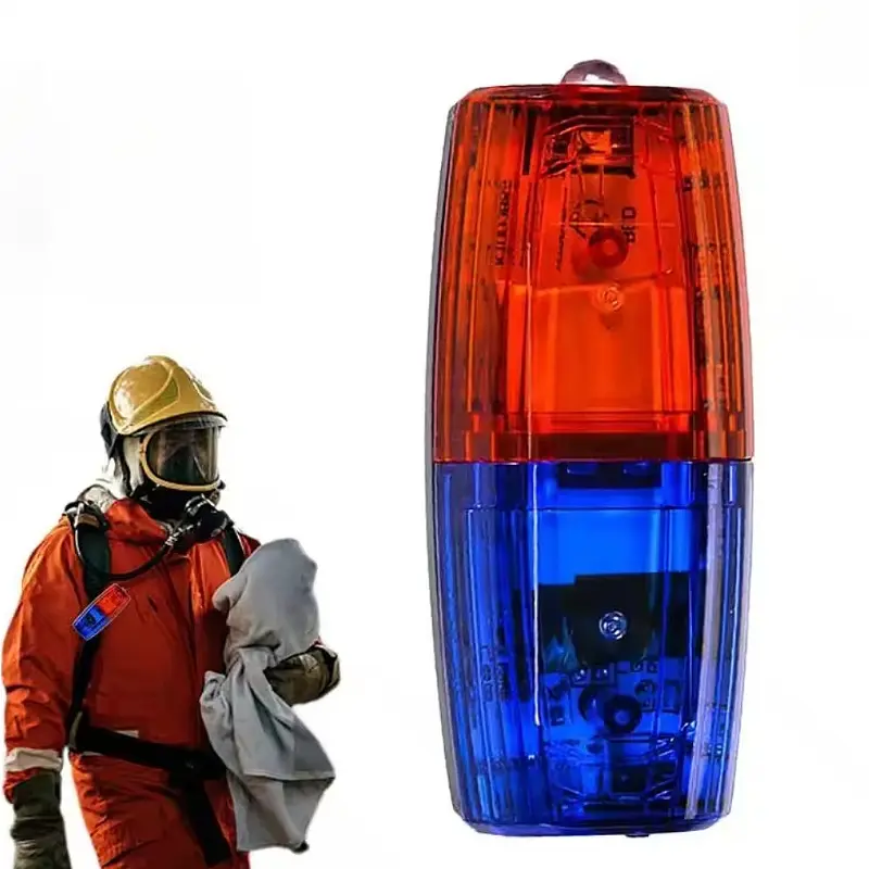 Red Blue Caution Light Night Light Emergency Police Light Safety Warning Shoulder Lamp LED Flashing Shoulder Lamp Rechargeable