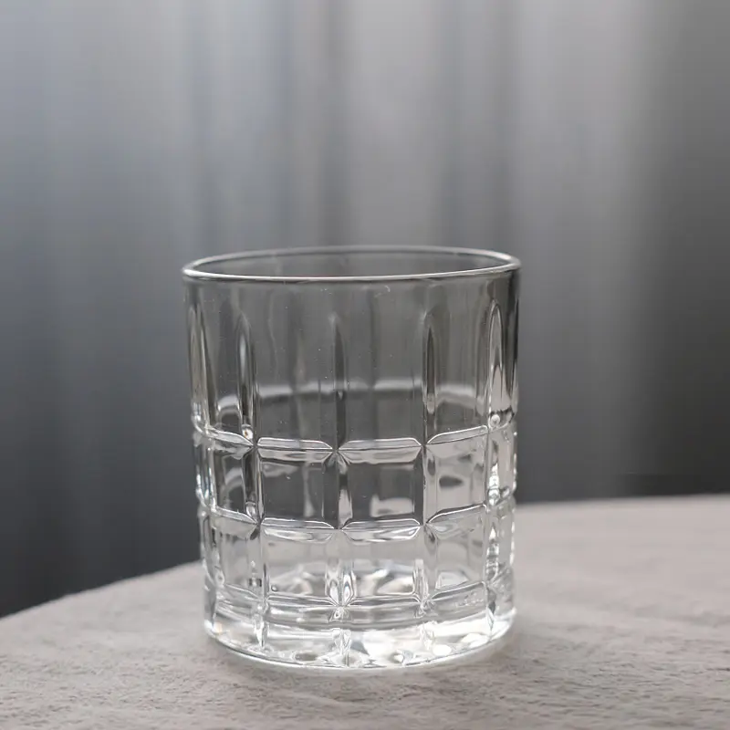 285ml/320ml/340ml/360ml Elegant Whiskey Glass Transparent Wine Glasses Foreign Wine Glass Exquisite Drinkware Outdoor Tableware