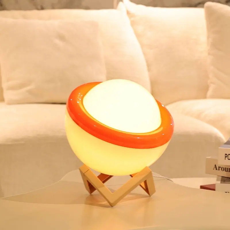 Tulip Shaped Desk Lamp Table Lamps Ambient Light Desktop Decorative Light Desktop Decorative Light USB Plug Bedroom Bedside Lamp