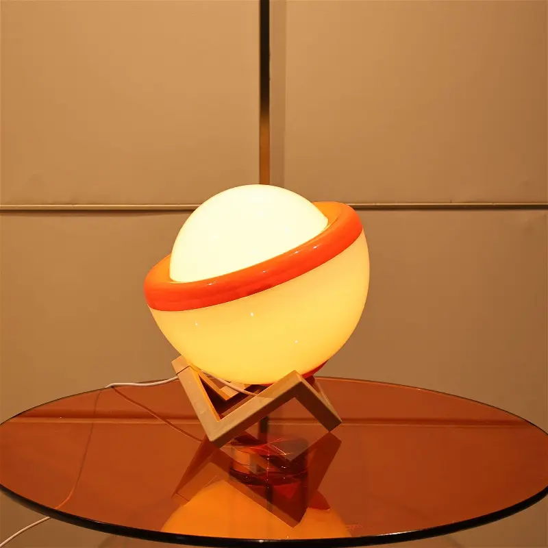 Tulip Shaped Desk Lamp Table Lamps Ambient Light Desktop Decorative Light Desktop Decorative Light USB Plug Bedroom Bedside Lamp