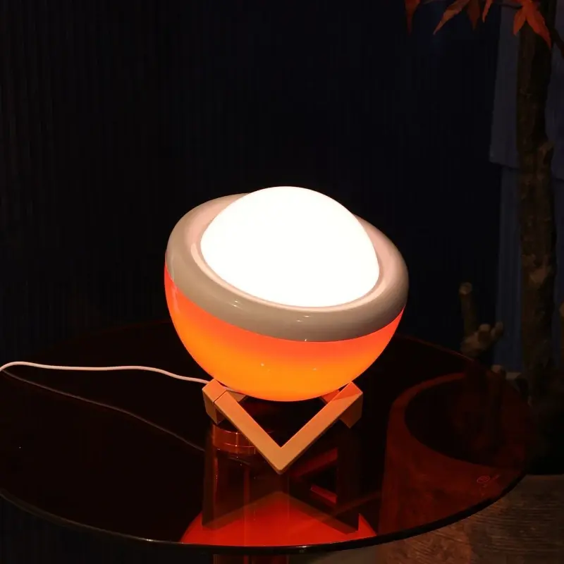 Tulip Shaped Desk Lamp Table Lamps Ambient Light Desktop Decorative Light Desktop Decorative Light USB Plug Bedroom Bedside Lamp