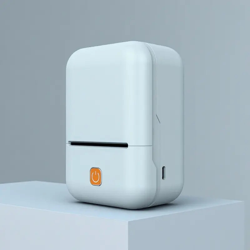 Name Sticker Printer Portable Label Thermal Printer Bluetooth Printer Labeling Equipment Sticker Print Device School Supplies