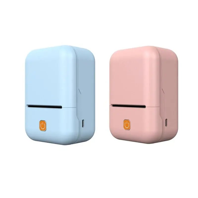 Name Sticker Printer Portable Label Thermal Printer Bluetooth Printer Labeling Equipment Sticker Print Device School Supplies