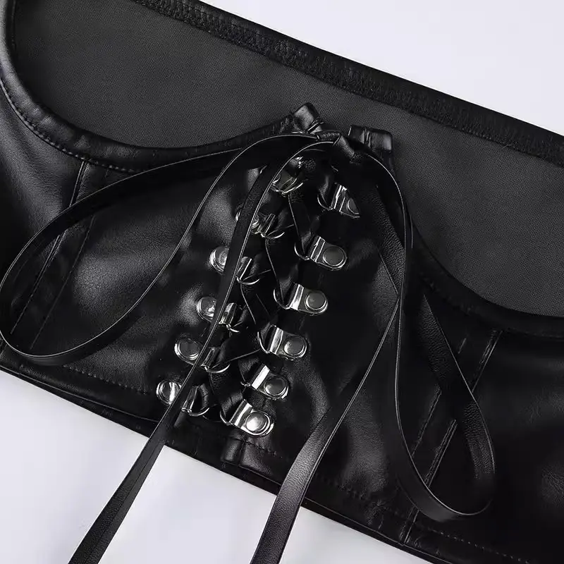 Strap style Corset Belt Female Wrap Chest High-end Luxury Brands Cummerbund Hip Hop Belts For Women Punk Gothic Y2K Waistband