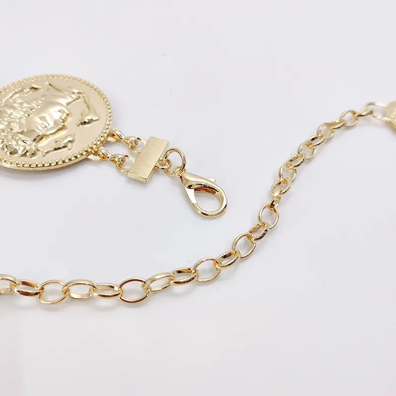 Fashion Gold Chain Belt Female Adjustable Dress Waistband Tassel Designer Belts For Women Luxury Brand Punk Goth  Accessory