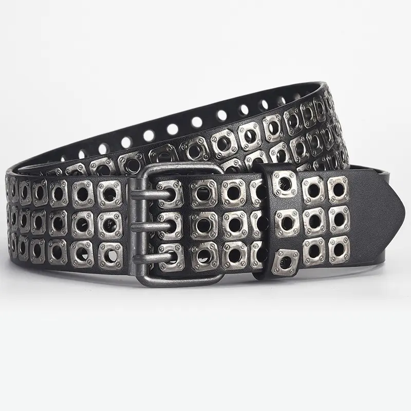 Unisex Punk Style Rivet Belt For Men Ideal choice for Gifts Plus Size Gothic decorative Waistband Female wide belt for Girdles