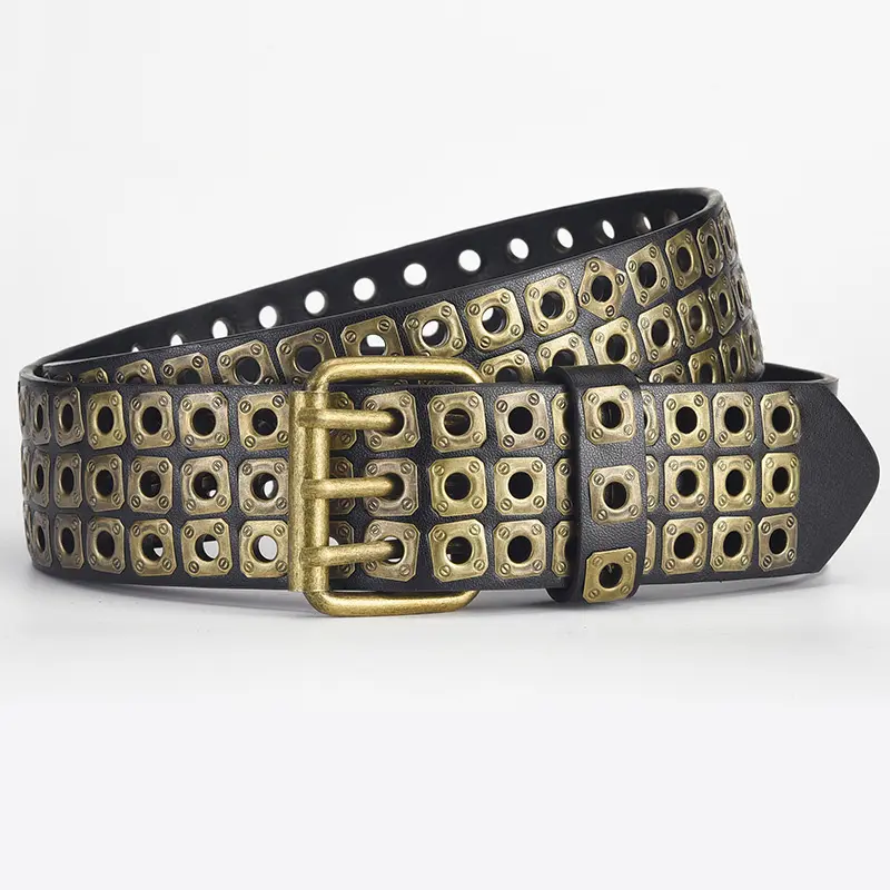 Unisex Punk Style Rivet Belt For Men Ideal choice for Gifts Plus Size Gothic decorative Waistband Female wide belt for Girdles