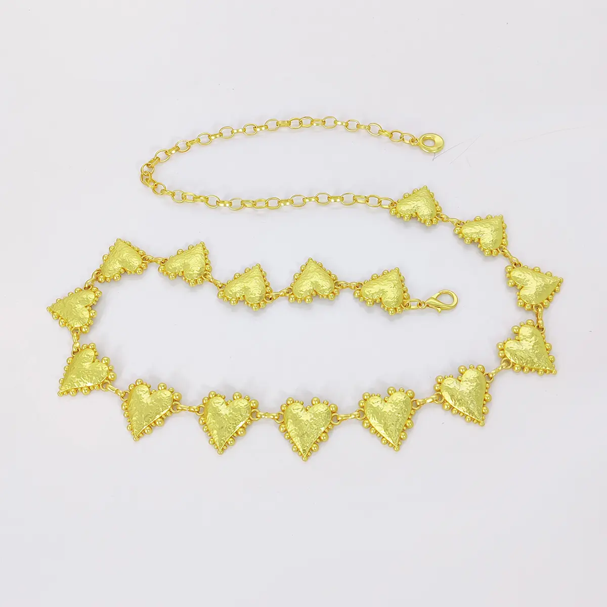 Gold Chain Belt Female Waist Y2K Harajuku Heart Accessory Designer Belts For Women High Quality Luxury Punk Dress Waistband
