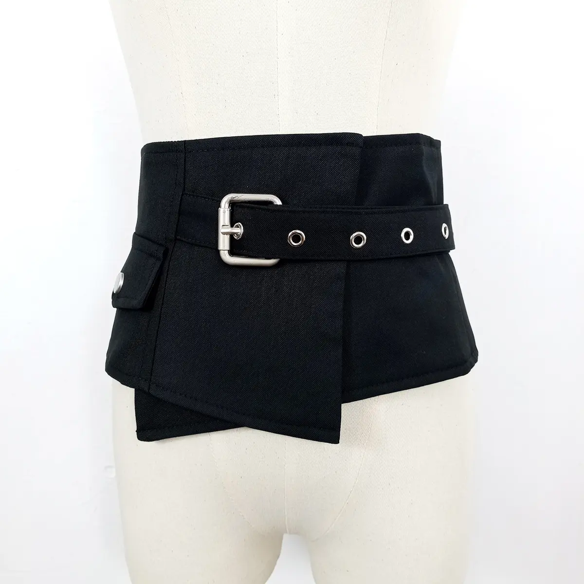 Wide Waist Cover Up Belts For Women Shirt Lace Up Decor Belt Dress T-Shirt Belt Fabric Belt Adjustable Cummerbunds