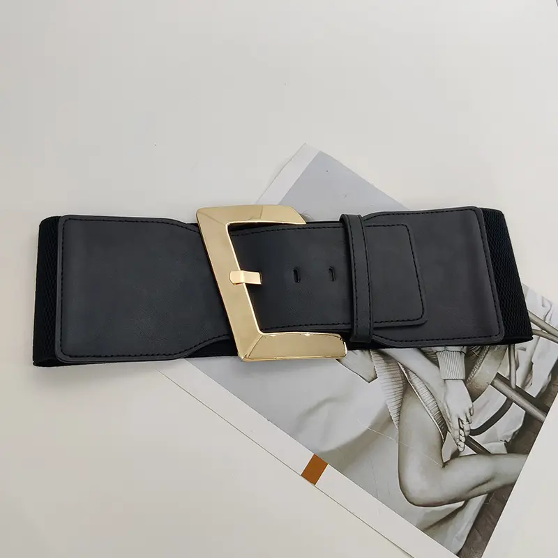 Plus Size Wide belt for women Girdles Elastic Cummerbunds Luxury Brands Designer Decorative Corset Belt Female Punk Gothic Belt