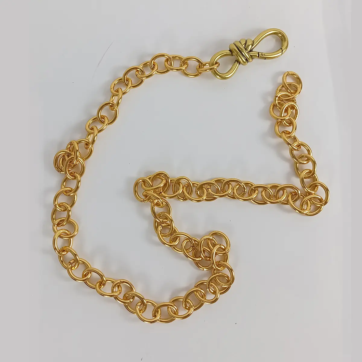 Fashion  Gold Chain Belts For Women High Quaity Luxury Female Waist Punk Metal Corset Belt Girls Dress Adjustable Riem