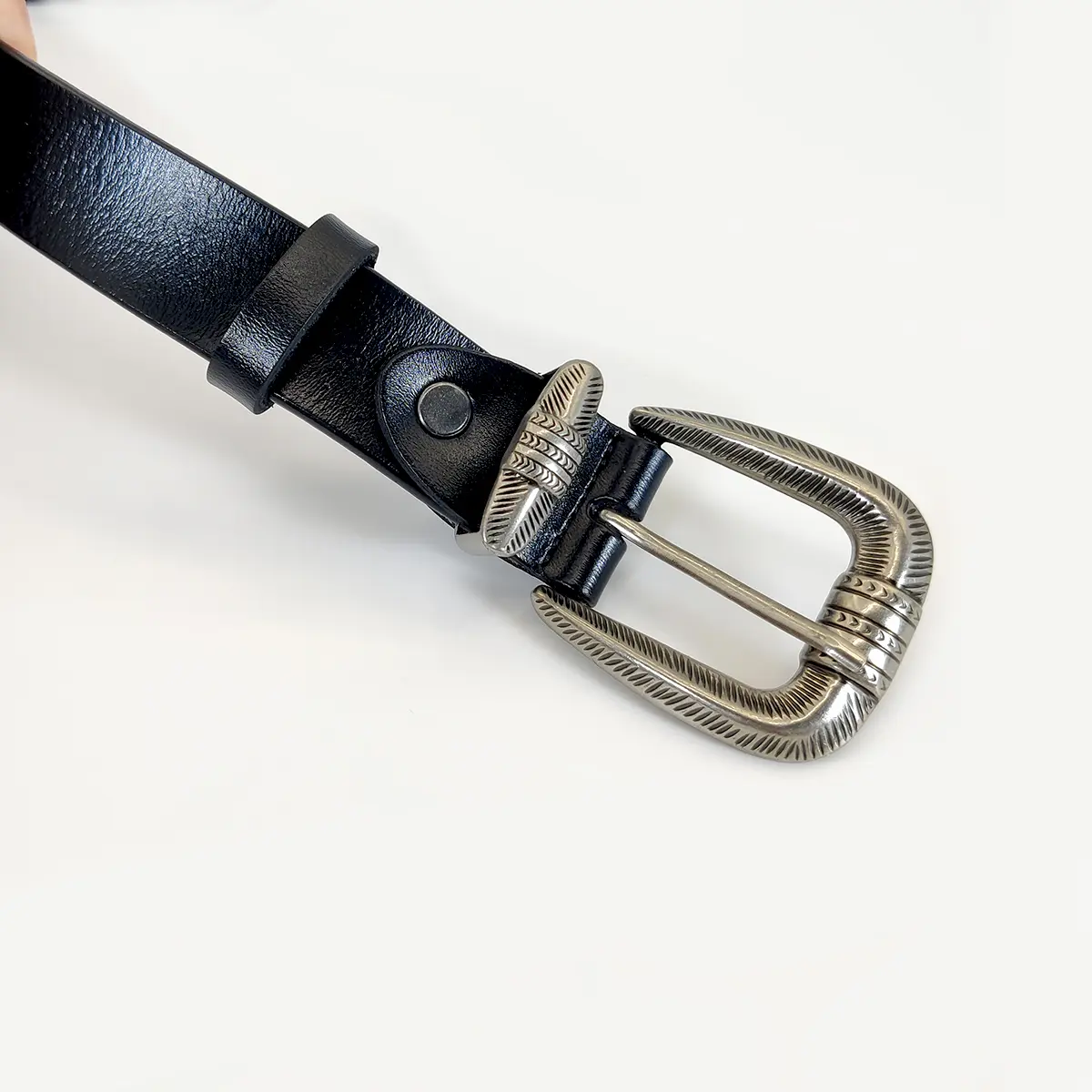 Unisex Men Belts For Women High Quality Large size Leather belt Luxury Brand Punk Belt Y2K Gothic Cowgirl Black Belt for jeans