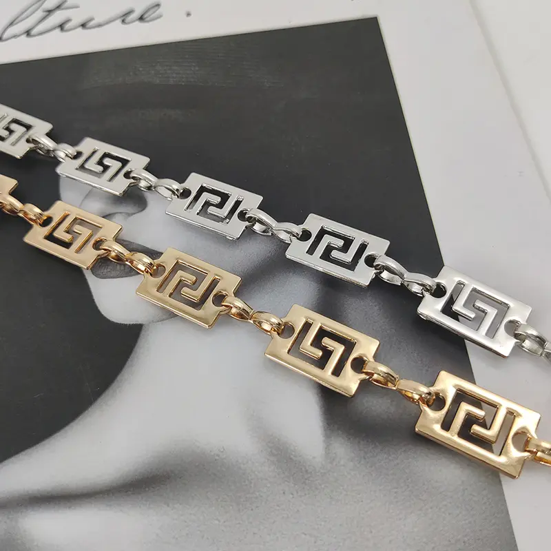 "Retro Style Women's Metal Waist Chain Accessories Decorative Golden Chain belt Goth Silver Waistband Adjustable Belts "