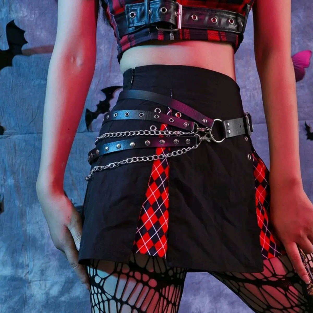 Punk Goth Tassel Corset Belt Black Female Waist Chain Belts For Women High Quality Adjustable Waistband Rivet Inlay Cummerbunds