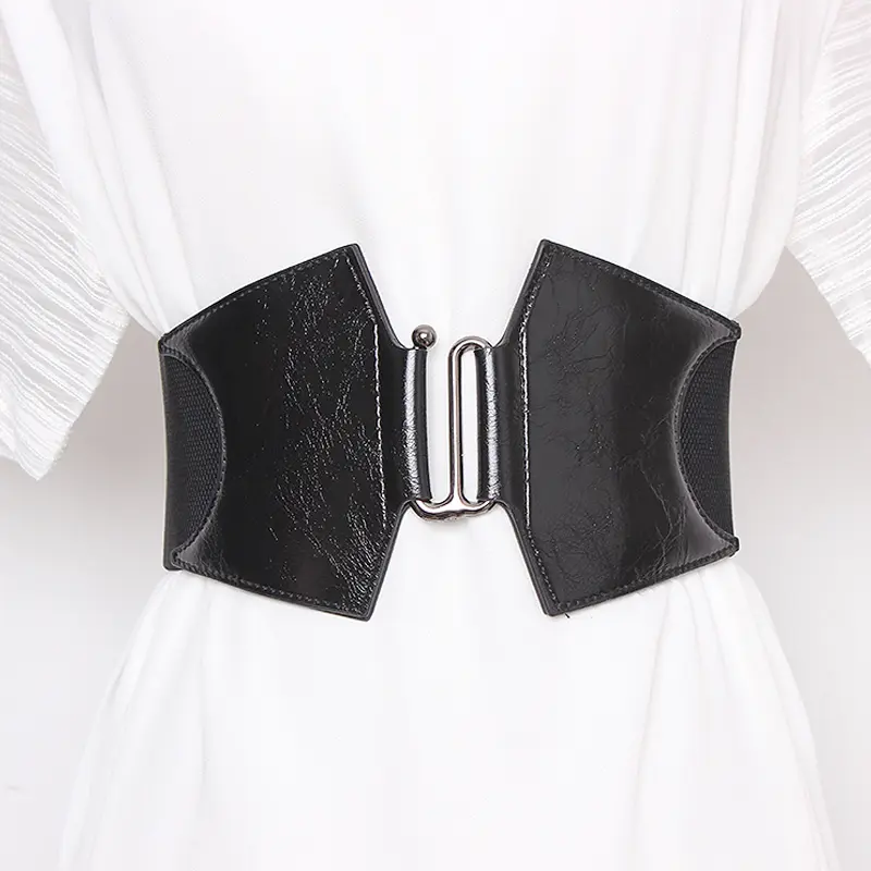 Plus Size Elastic Corset Belt Female Waist Wide Belts For Women Designer High Quality Stretch Cummerbunds Dress Waistband