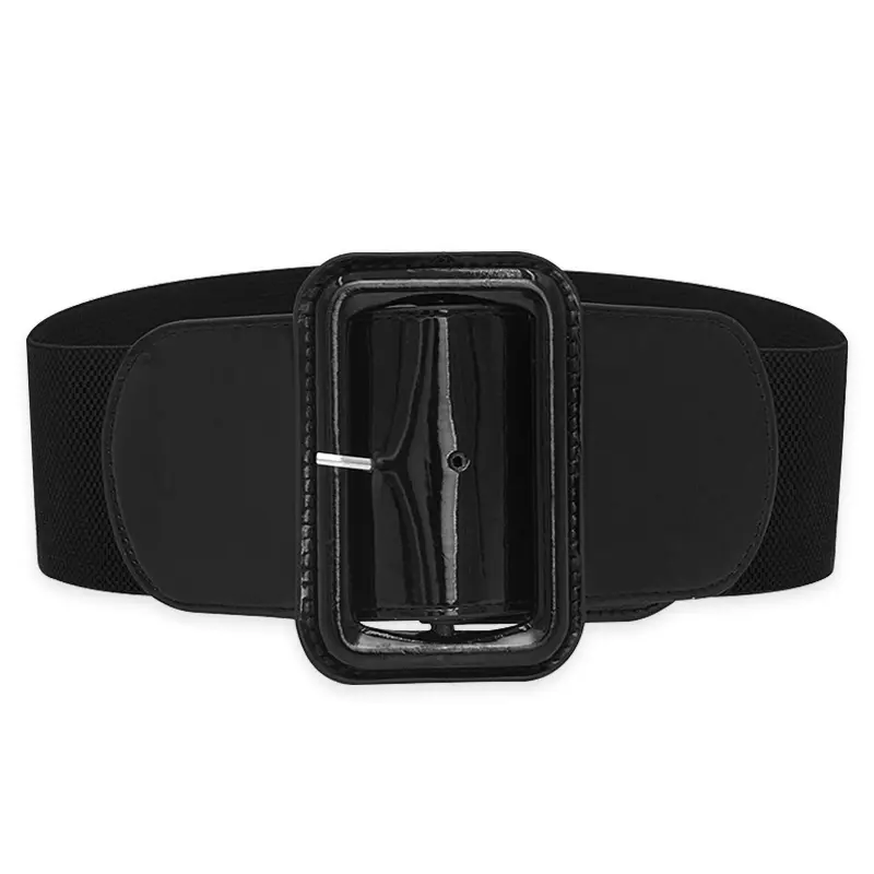 Plus Size Elastic Black Corset Belt Female Waist Big Wide Stretch Cummerbunds Red Designer Belts For Women Waistband Shapper