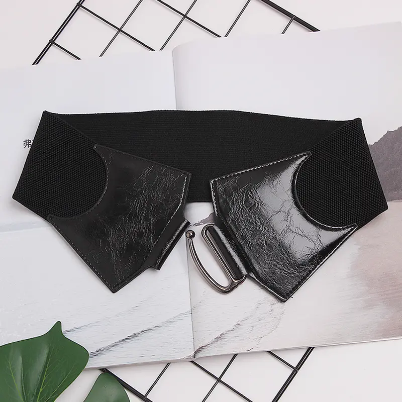 Plus Size Elastic Corset Belt Female Waist Wide Belts For Women Designer High Quality Stretch Cummerbunds Dress Waistband