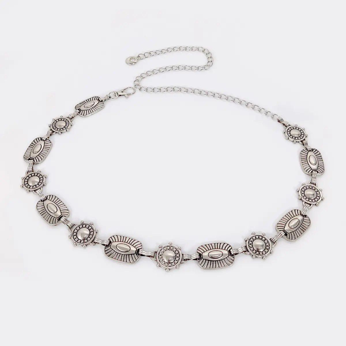 Vintage Gold Chain Belt Female Waist Y2K Silver Dress Waistband Designer Belts For Women High Quality Adjustable Punk Corset