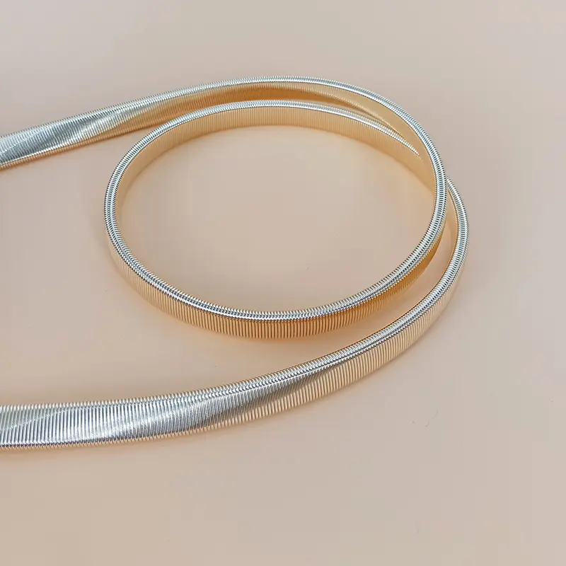 Fashion Gold Chain Belt Female Waist Adjustable Desinger Belts For Women High Quality Luxury Brand Punk Metal Dress Waistband