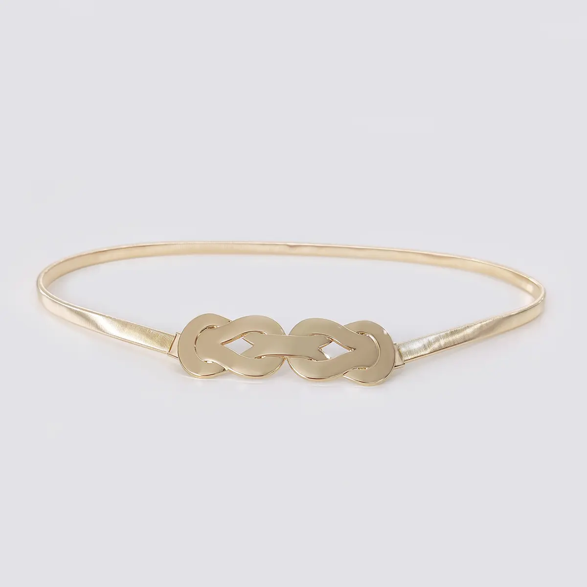 Fashion Gold Chain Belt Female Waist Elastic Dress Waistband Ladies Silver Metal Belts For Women Luxury Y2k Accessory