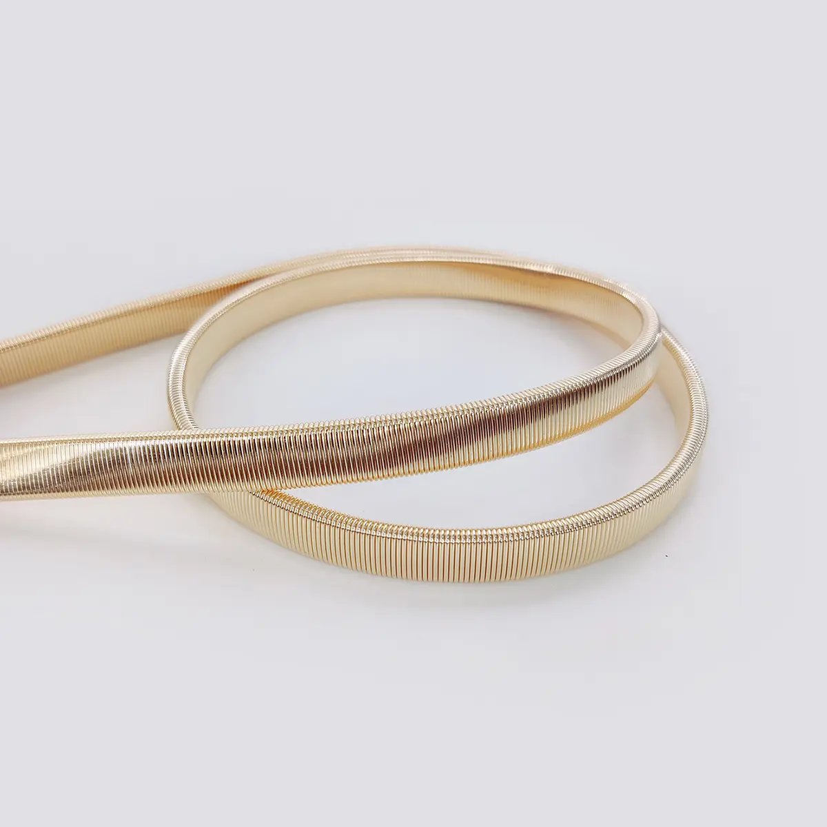 Fashion Gold Chain Belt Female Waist Elastic Dress Waistband Ladies Silver Metal Belts For Women Luxury Y2k Accessory