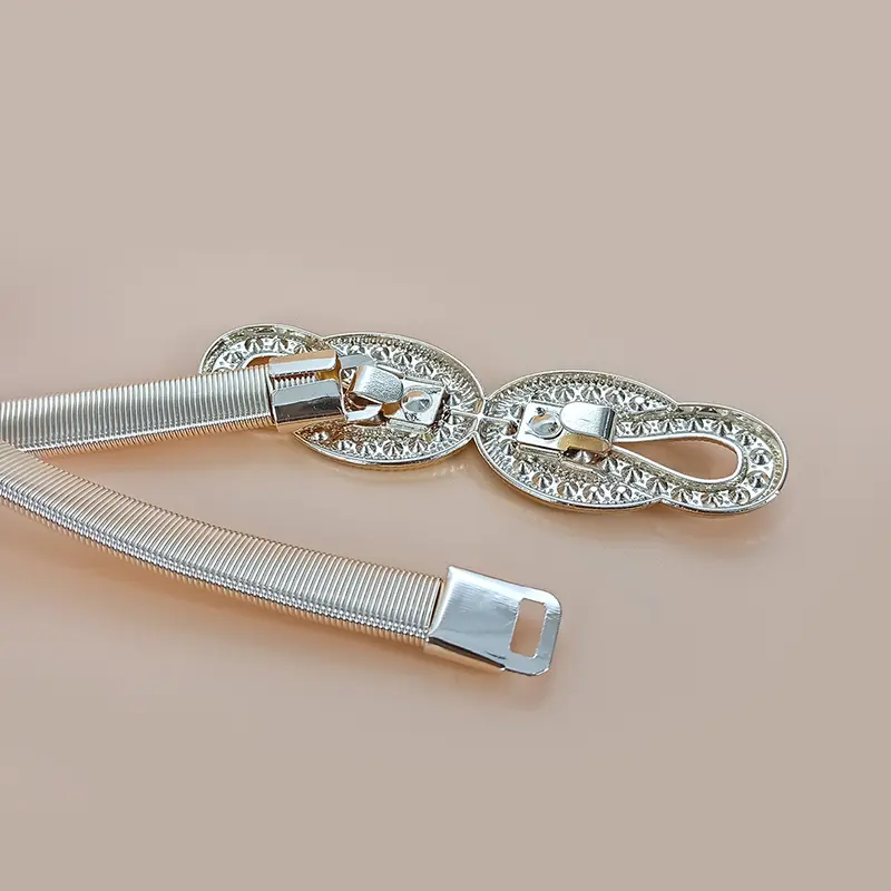 Fashion Gold Chain Belt Female Waist Adjustable Desinger Belts For Women High Quality Luxury Brand Punk Metal Dress Waistband