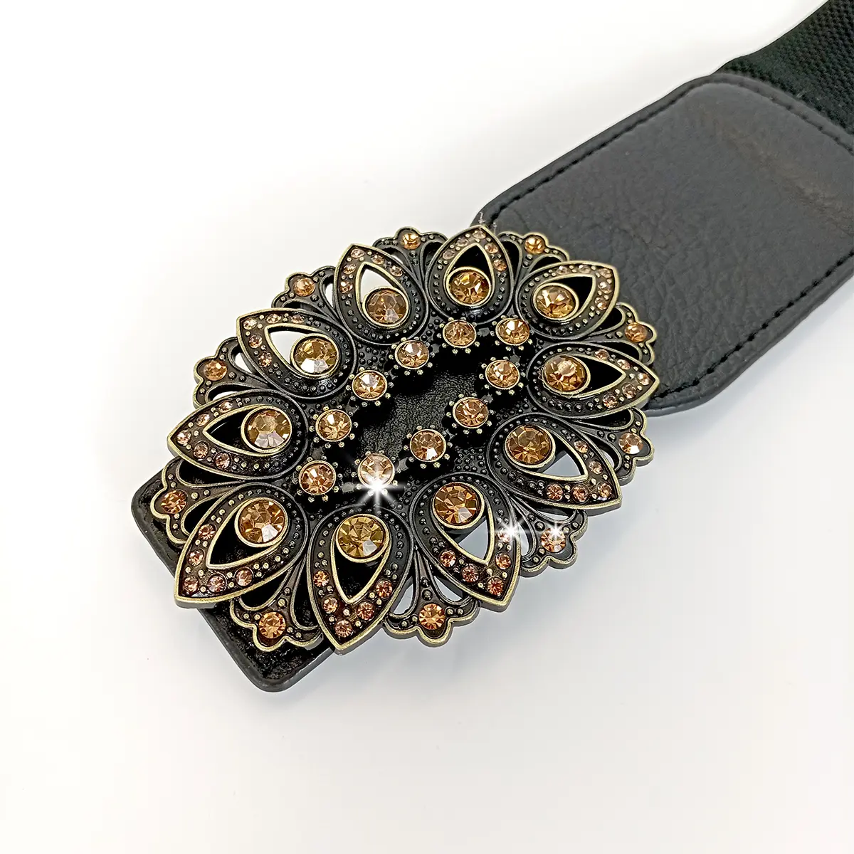 Luxury woman belt Rhinestone corset belt Gothic Punk decorative wide Fashion belt for Girdles plus size Western Cowgirl Waistban