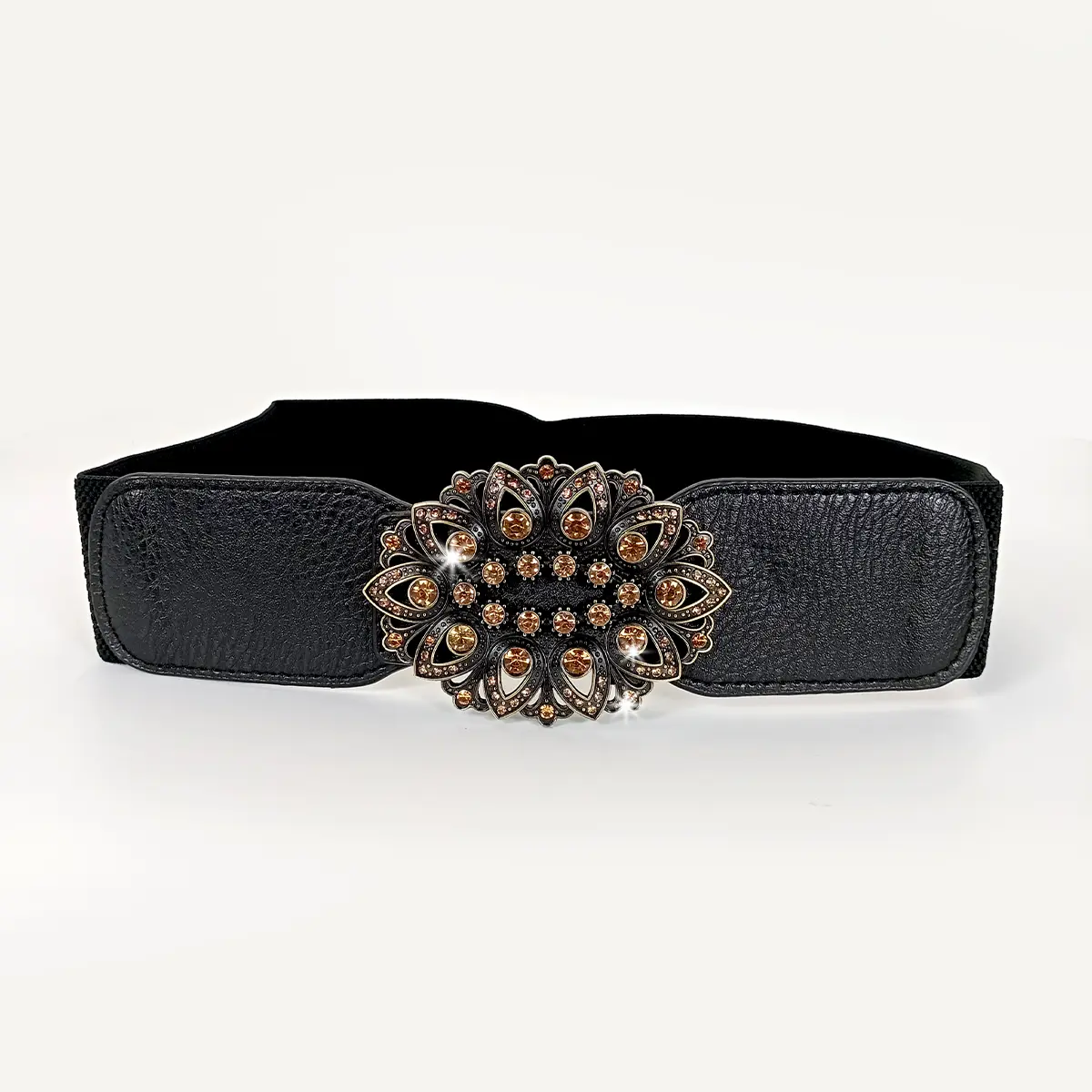 Luxury woman belt Rhinestone corset belt Gothic Punk decorative wide Fashion belt for Girdles plus size Western Cowgirl Waistban