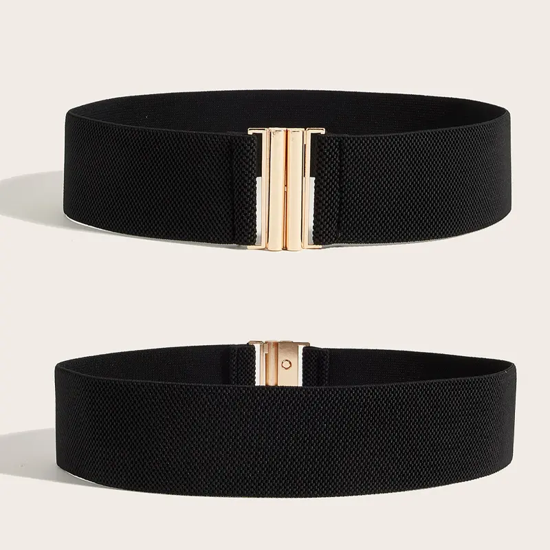 Fashion Elastic Leopard Wide Corset Belt Big Cummrebunds Designer Belts For Women High Quality Luxury Stretch Waistband Female